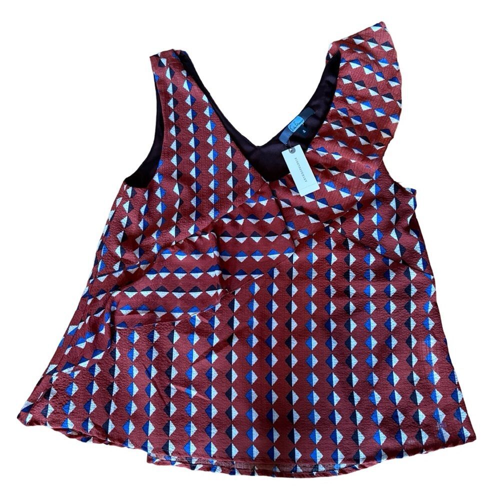 Anthropologie NWT Asymmetric Blouse